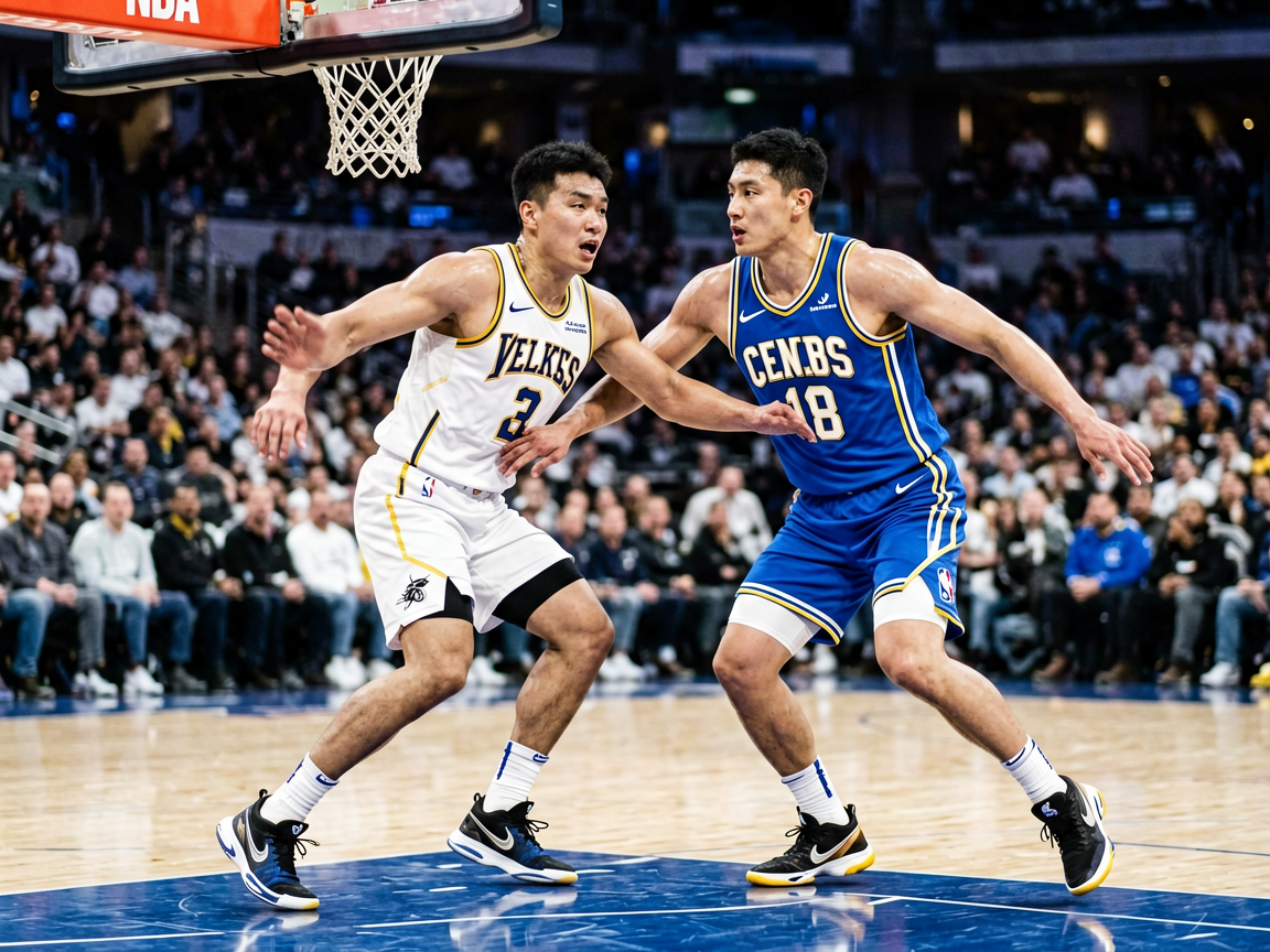 NBA赛场激烈对抗